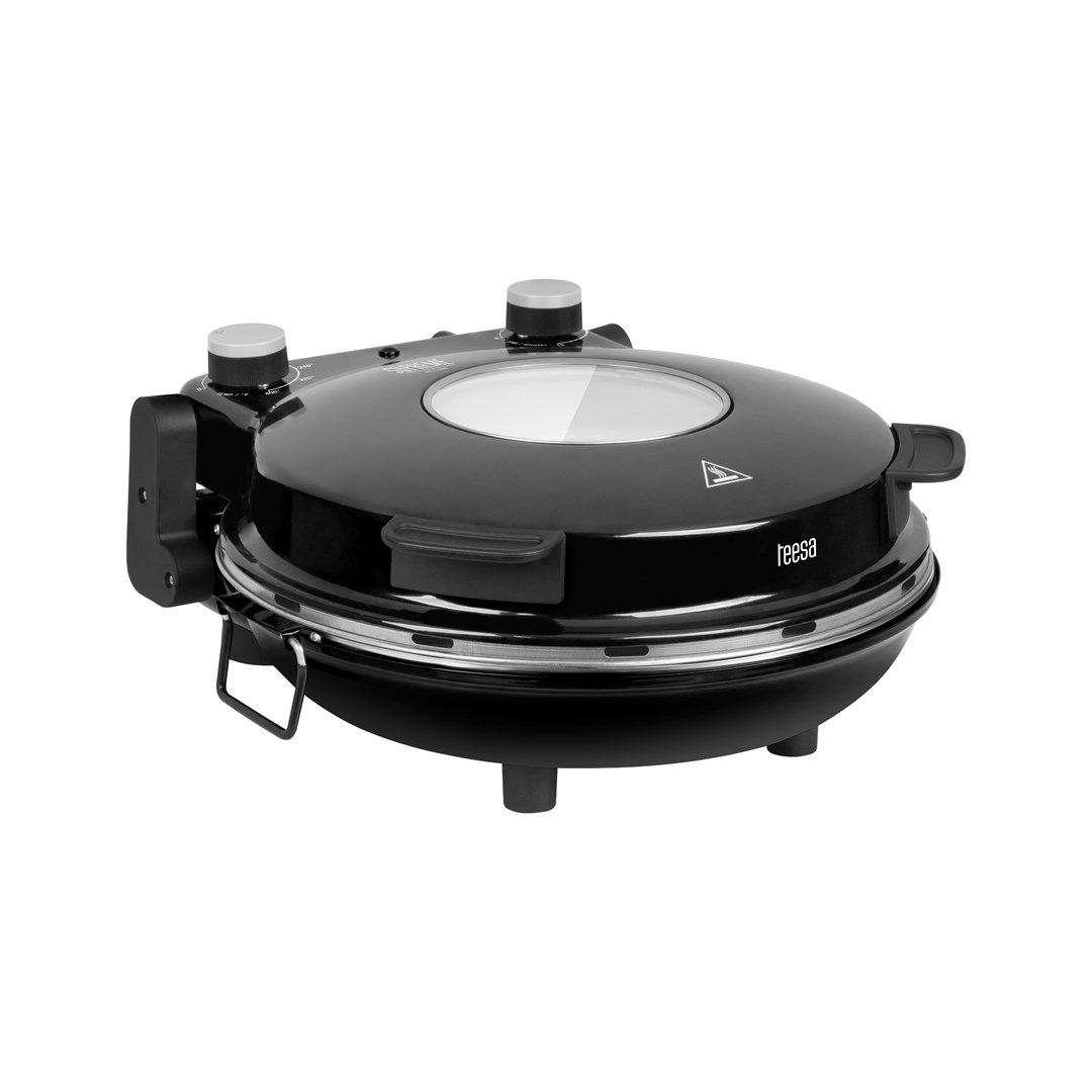 TEESA SUPREME pizza oven, 1200 W, 32 cm, window, removable stone - Afbeelding 2