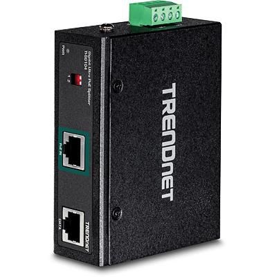 Trendnet TI-SG104 network splitter Power over Ethernet (PoE) Black - Afbeelding 2