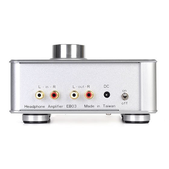 Silverstone SST-EB03S headphone amplifier Silver - Afbeelding 2