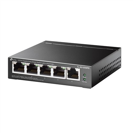 TP-Link 5-Port Gigabit Easy Smart Switch with 4-Port PoE+ - Afbeelding 5
