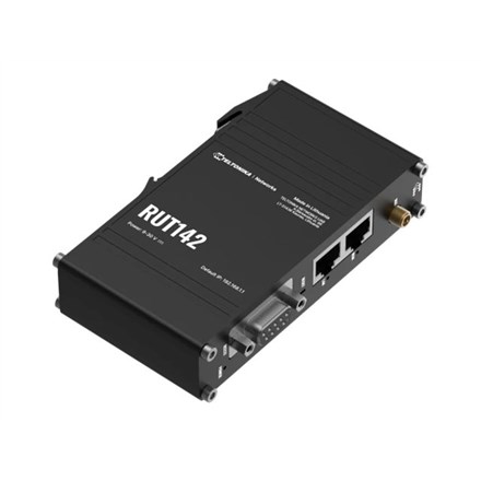 Teltonika Industrial router RUT142 WiFi 4, RS232, 2x RJ45 100Mb/s, IP30 - Afbeelding 2