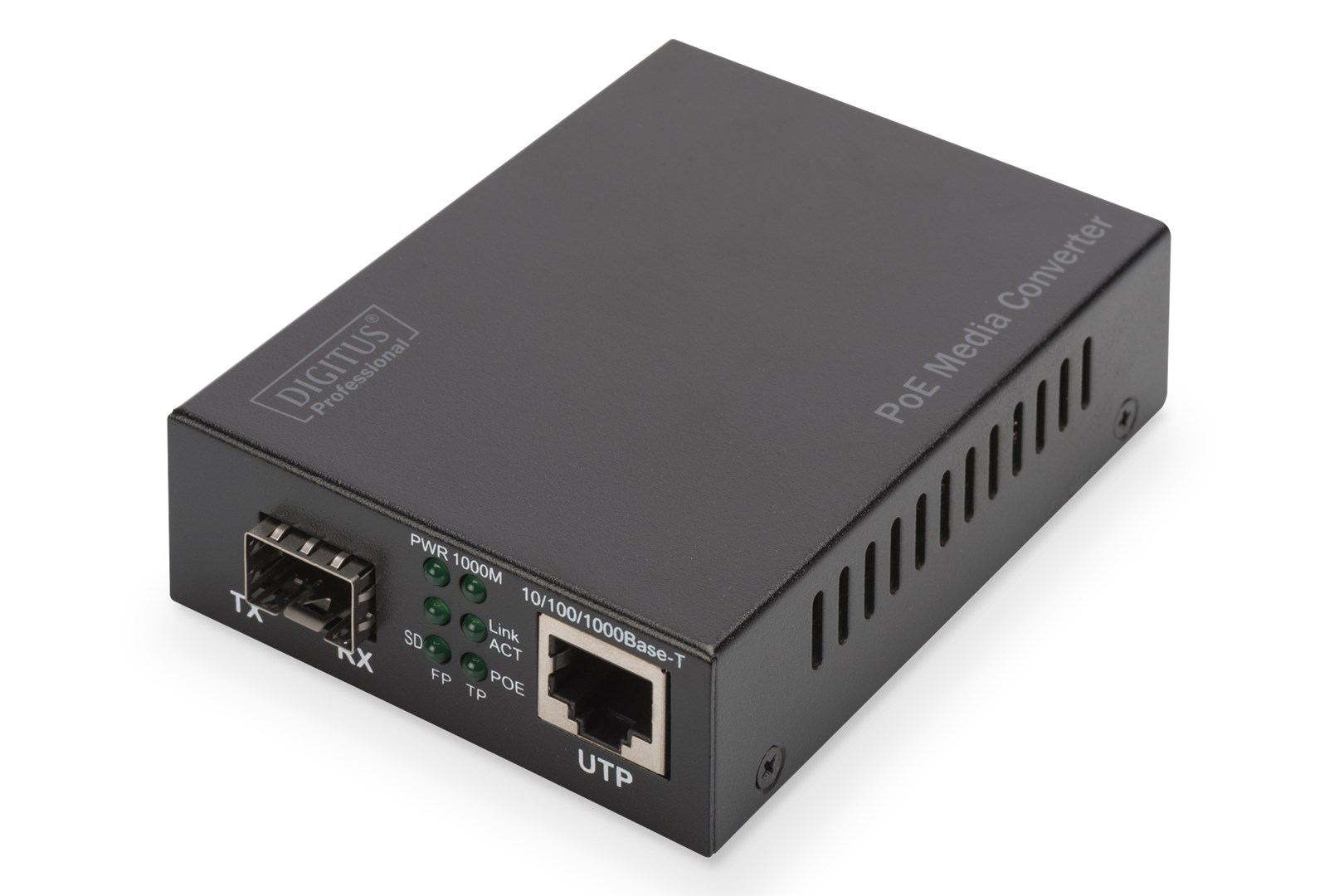 Digitus Gigabit PoE media converter, RJ45 / SFP, PSE - Afbeelding 2