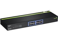 Trendnet TEG-S16G network switch Unmanaged Black - Afbeelding 2