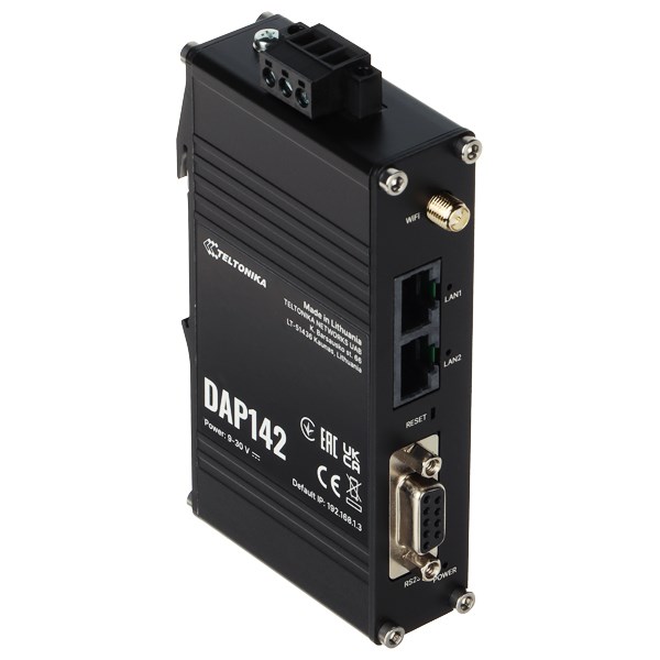 Teltonika DAP142 300 Mbit/s Black Power over Ethernet (PoE) - Afbeelding 2