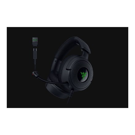 Razer Kraken V4 X Headset Wired Head-band Gaming USB Type-C / USB Type-A Black - Afbeelding 2