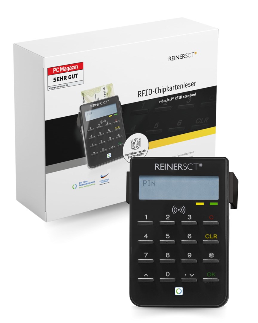Reiner SCT cyberJack RFID reader USB Black - Afbeelding 2