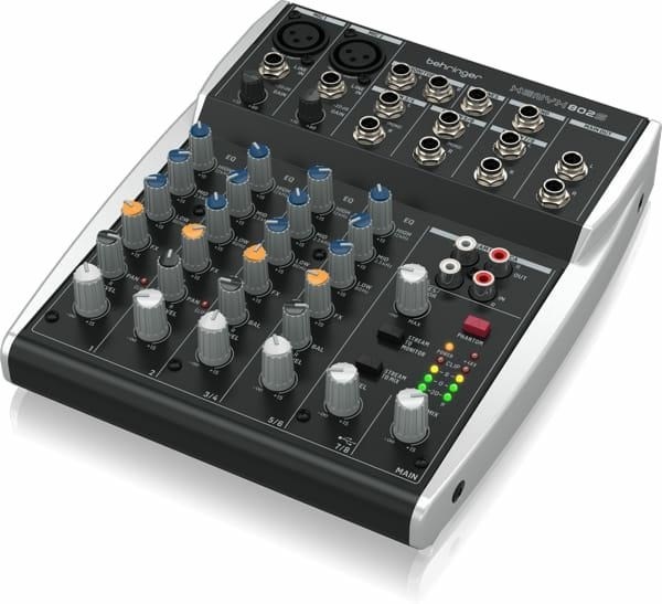 Behringer Xenyx 802S 2 channels Black, Silver - Afbeelding 2