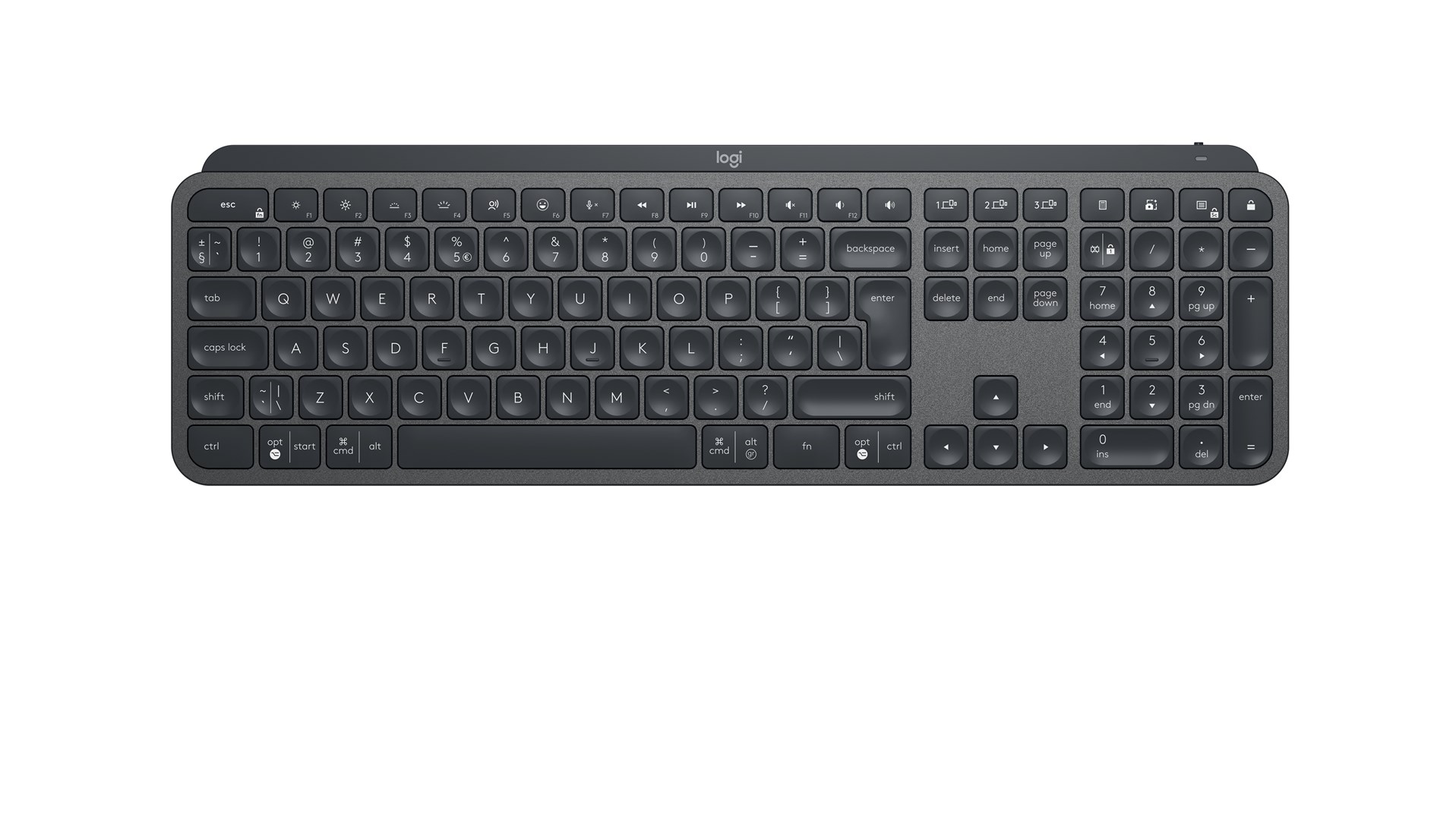 Logitech MX Keys - tastatur - QWERTZ - - Afbeelding 2