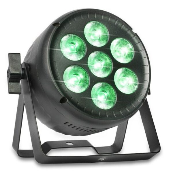 LIGHT4ME VENOM PAR 7X30W RGBW LED spotlight décor.