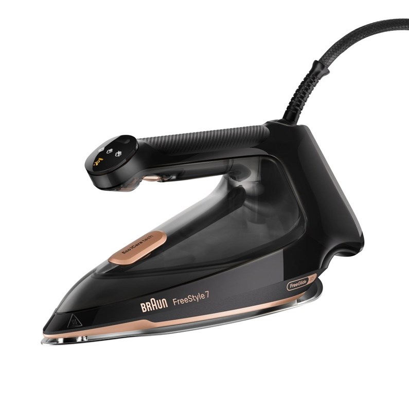 Braun FI 7276 BK FreeStyle 7 Steam iron Black, Gold - Afbeelding 7