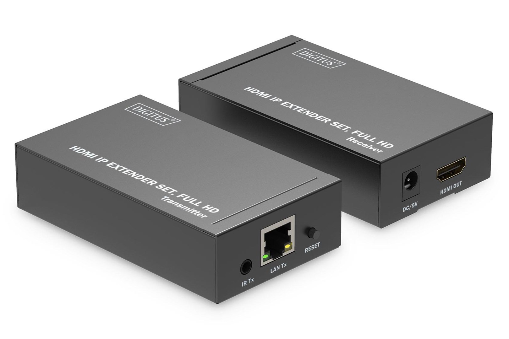 Digitus HDMI IP Extender Set, Full HD - Afbeelding 2