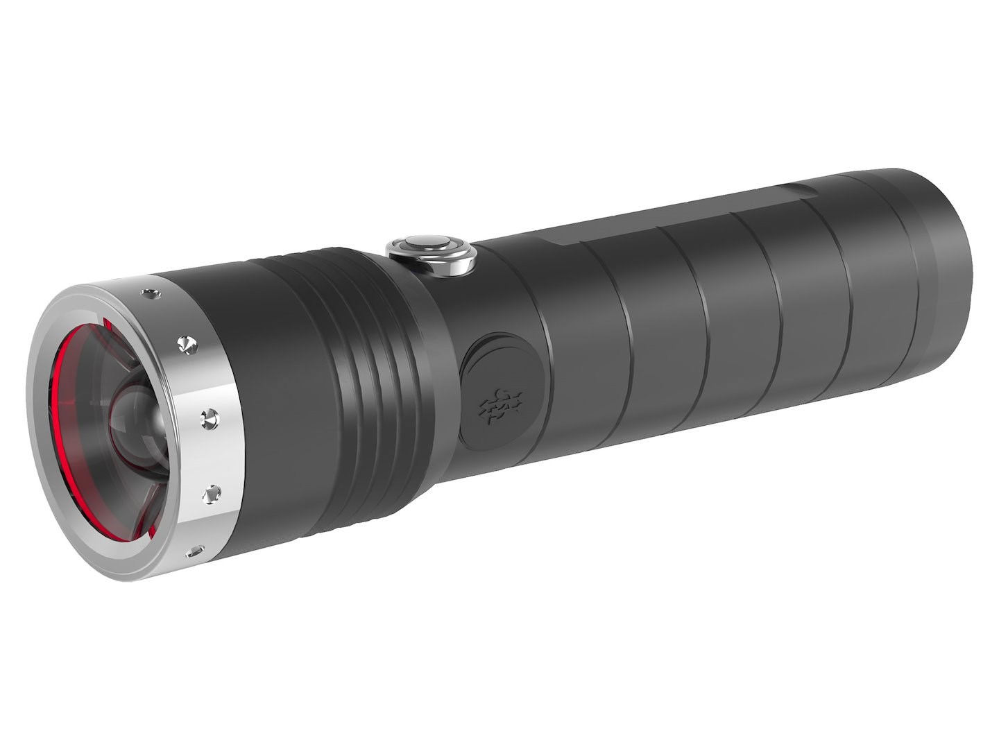 Led Lenser MT14 Hand flashlight Black,Silver - Afbeelding 2