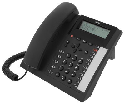 Tiptel 1020 Analog telephone Black - Afbeelding 2