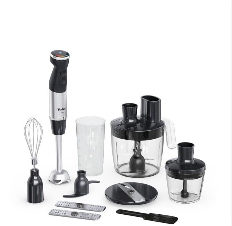 Tefal Quickchef+ HB67G830 blender 0.8 L Immersion blender 1000 W Black, Stainless steel - Afbeelding 12