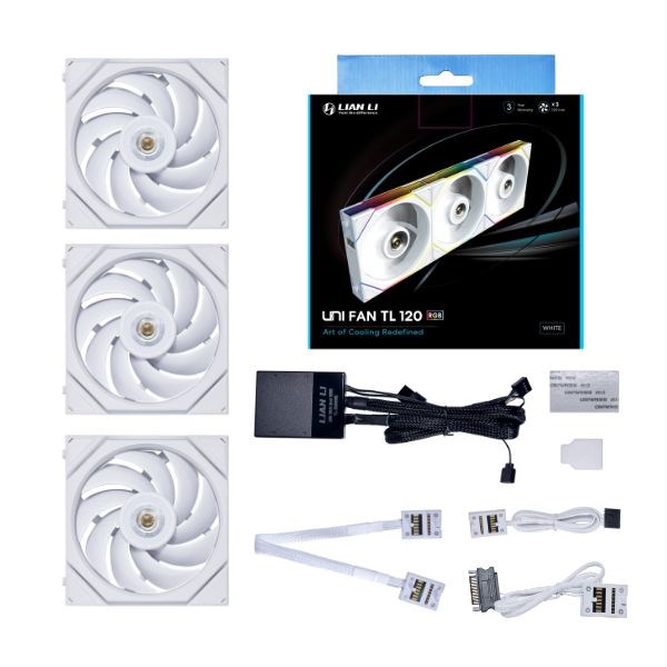 Lian Li UNI FAN TL Computer case 12 cm White - Afbeelding 2