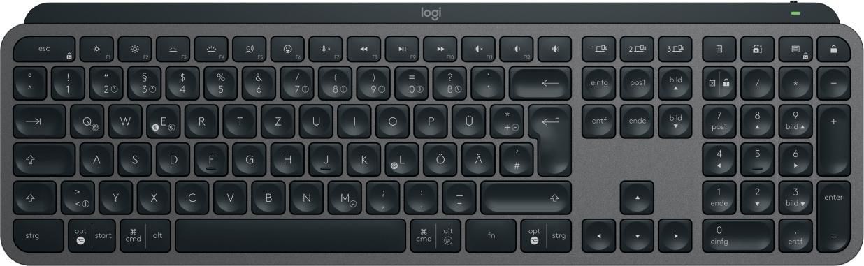 Logitech 920-011565 keyboard Universal RF Wireless + Bluetooth QWERTZ German Graphite - Afbeelding 2