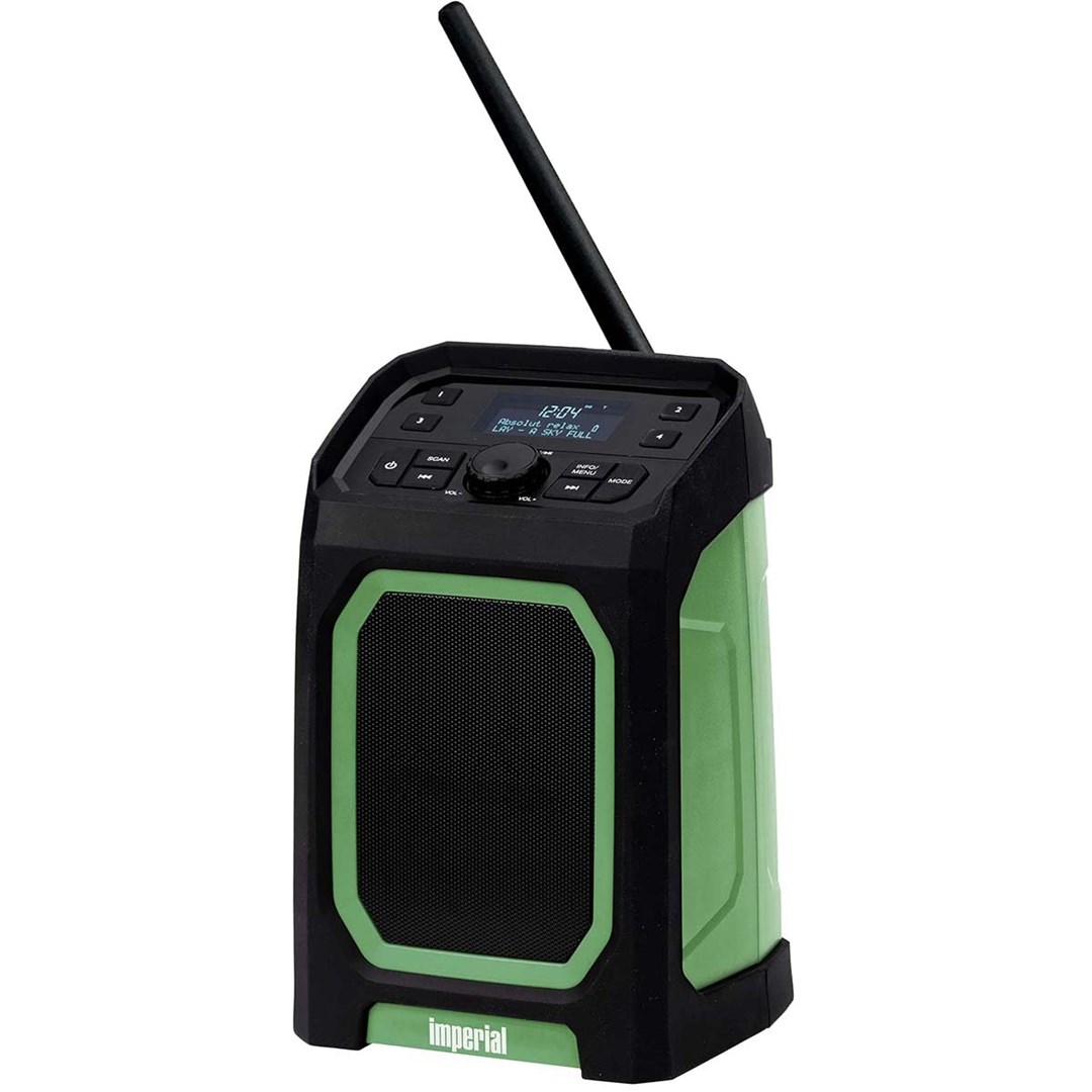 Imperial DABMAN OR 5 mobiele DAB+/FM buitenradio Portable Digital Black, Green - Afbeelding 2
