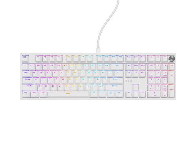 GENESIS NKG-2300 keyboard Universal USB QWERTY English White - Afbeelding 12