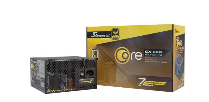 Seasonic Nicht kategorisiert power supply unit 650 W ATX Black - Afbeelding 2