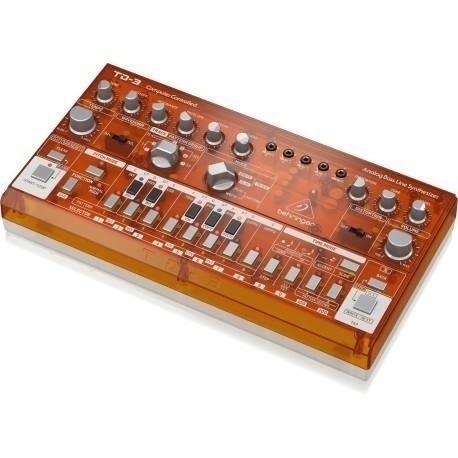 Behringer TD-3-TG Syntezator linii basowej pomarańczowy przeźroczysty - Afbeelding 2
