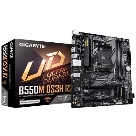 Motherboard Gigabyte B550M DS3H R2 - Afbeelding 7