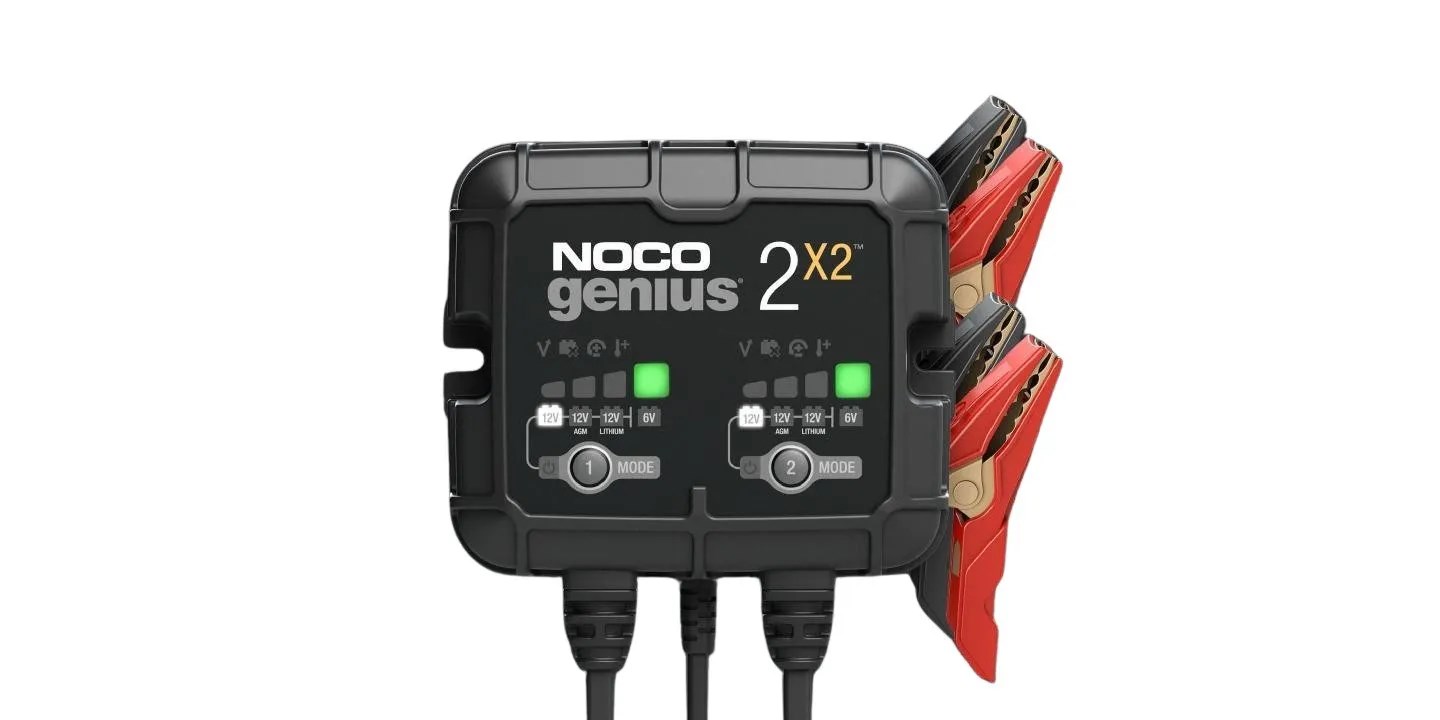 GENIUS2X2 4A 2-Bank Battery Charger - Afbeelding 2