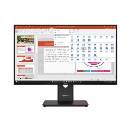 Lenovo Thinkvision T27-40 LED Monitor - Afbeelding 2