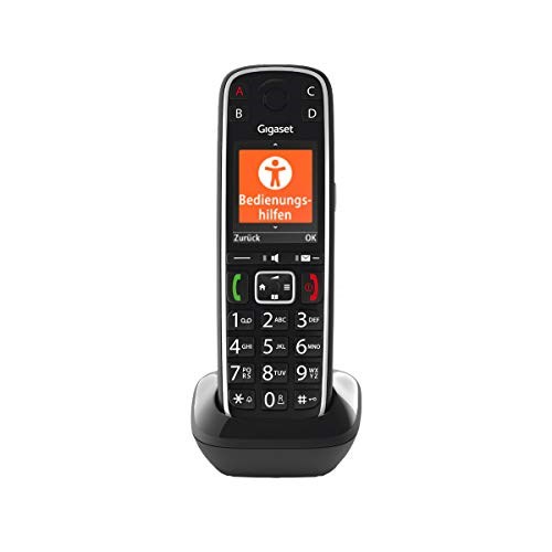 Gigaset E720HX Analog/DECT telephone Caller ID Black - Afbeelding 2