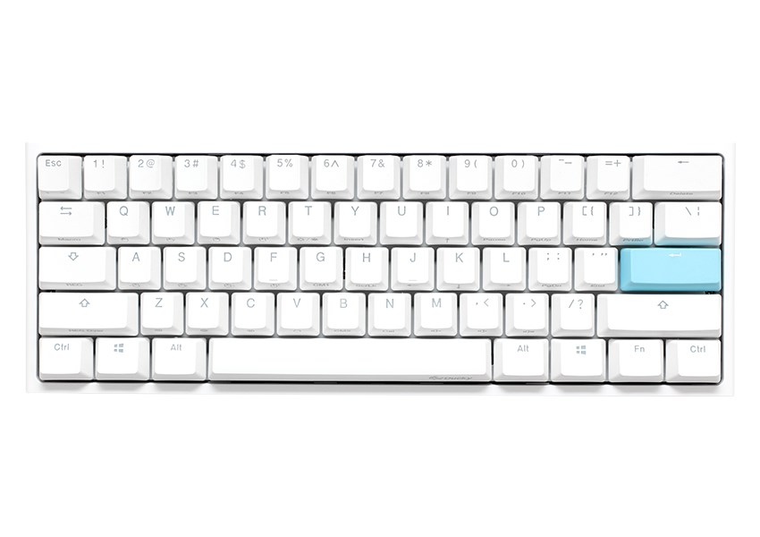 Ducky DKON2061ST keyboard Gaming USB QWERTZ German White - Afbeelding 2
