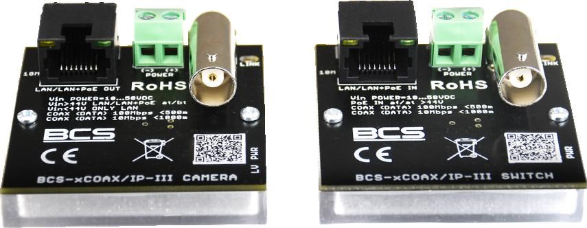BCS Power Supply BCS-XCOAX/IP-III
