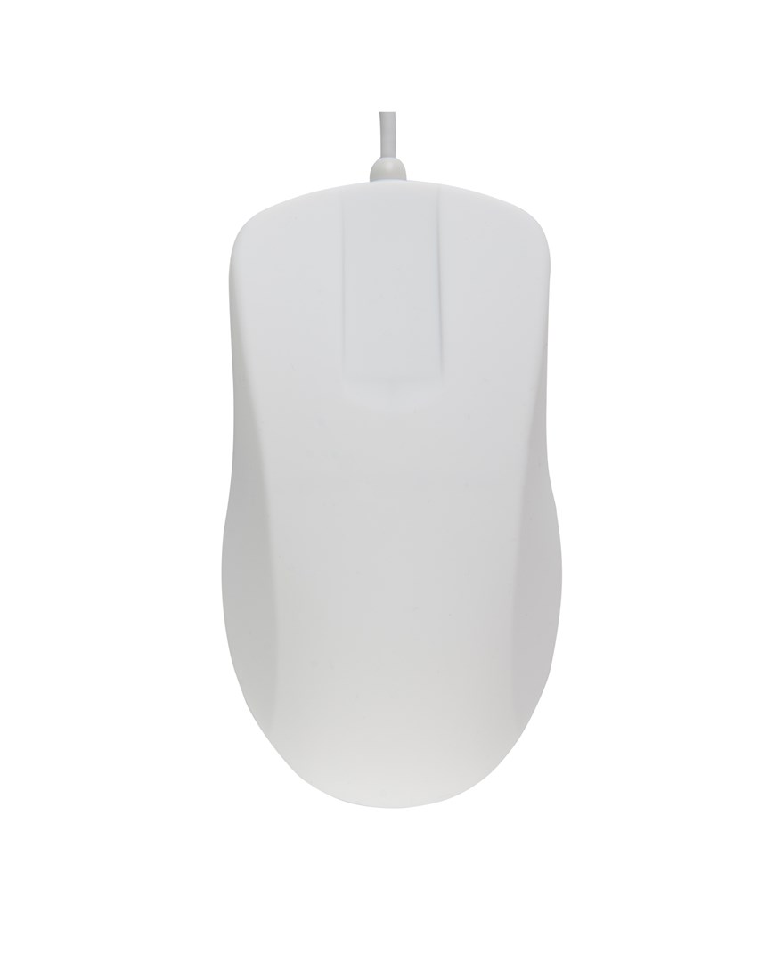 Contour Design Active Key Contour ClassicClean Medical Mouse IP68 Scroll Sensor Wired White PMH1 - Afbeelding 7