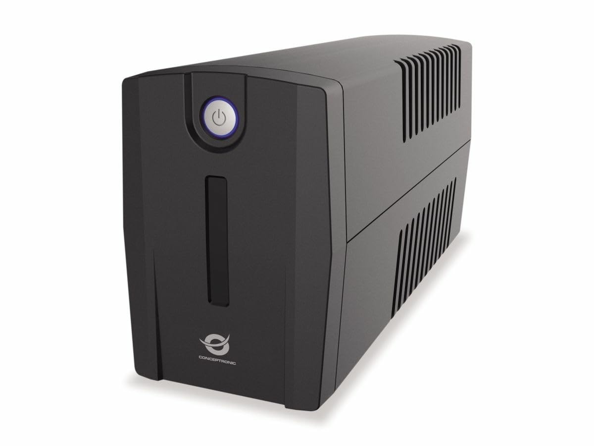 Conceptronic ZEUS07E 1000VA 600W UPS, IEC - Afbeelding 2