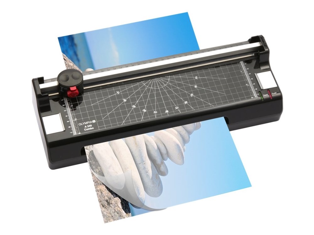 Olympia A 340 Combo Cold/hot laminator 250 mm/min Black - Afbeelding 2