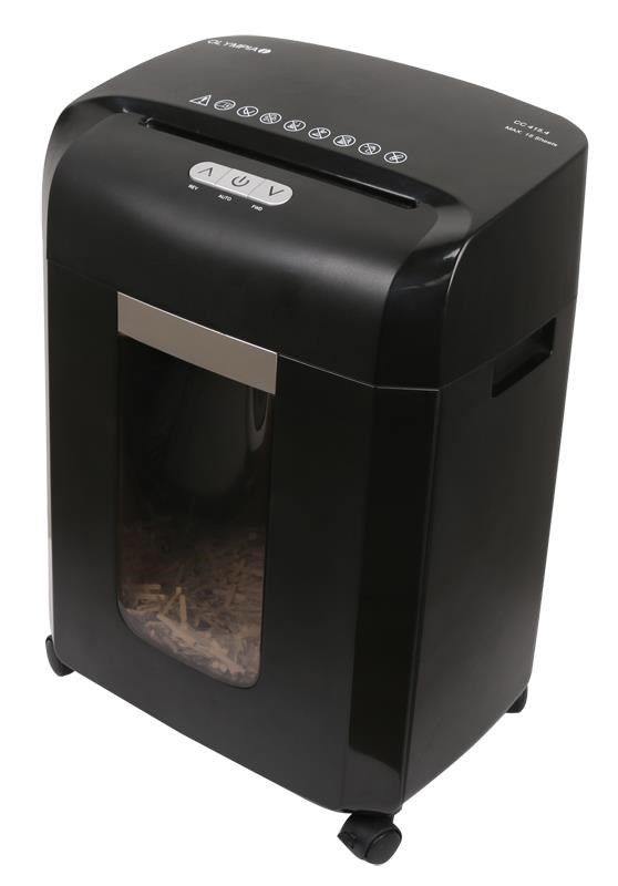 Olympia CC 415.4 paper shredder Cross shredding 65 dB 22 cm Black - Afbeelding 2