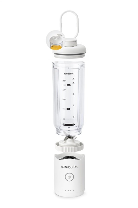 NutriBullet NBP013W blender 0.59 L Portable blender White - Afbeelding 2