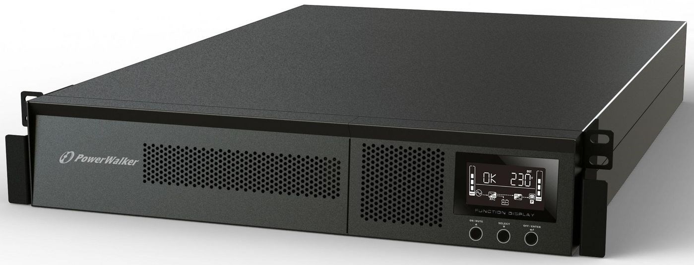 PowerWalker VFI 3000 RMG PF1 Double-conversion (Online) 3 kVA 3000 W - Afbeelding 2
