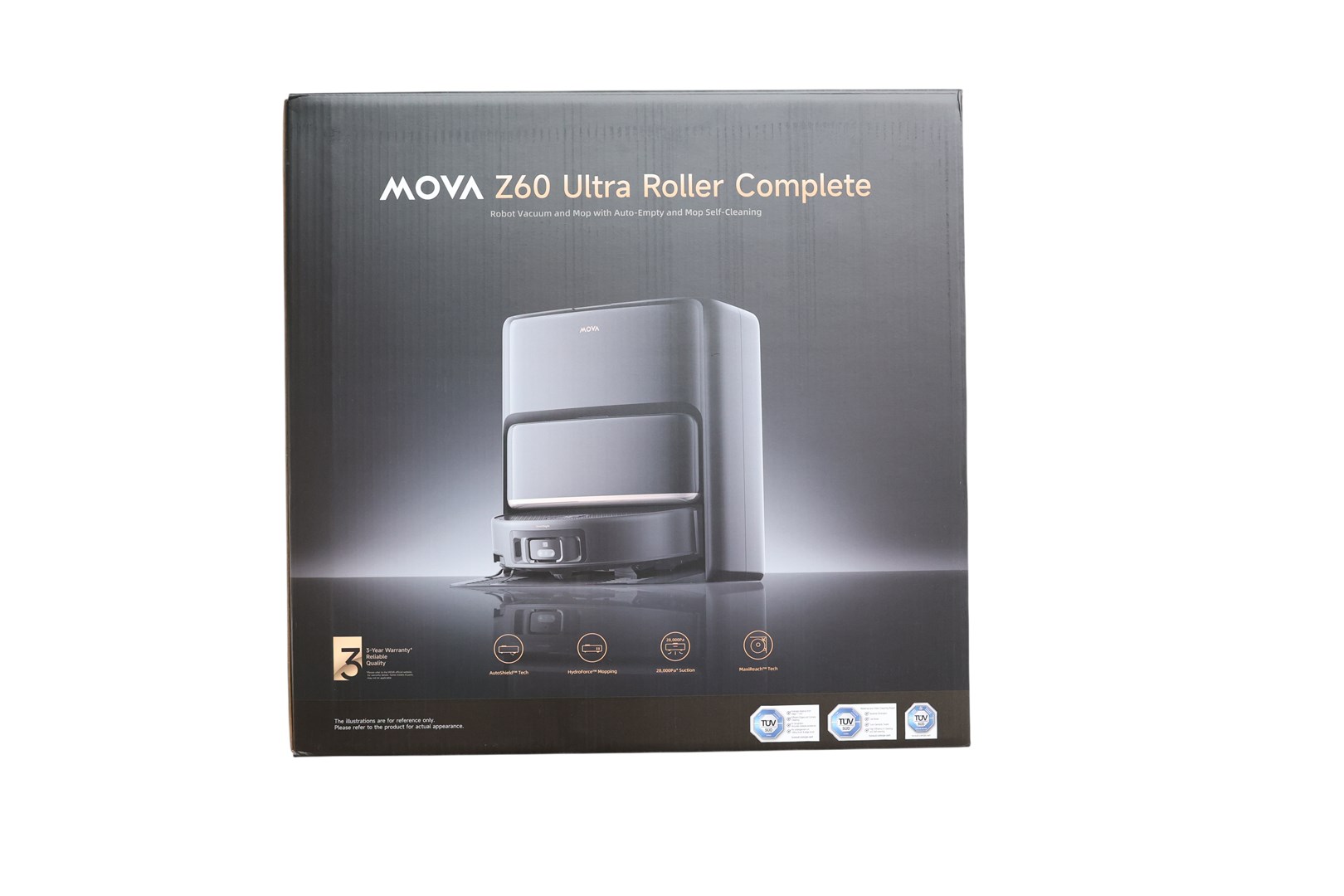 MOVA Z60 Ultra Roller Complete 0.21 L Black - Afbeelding 2