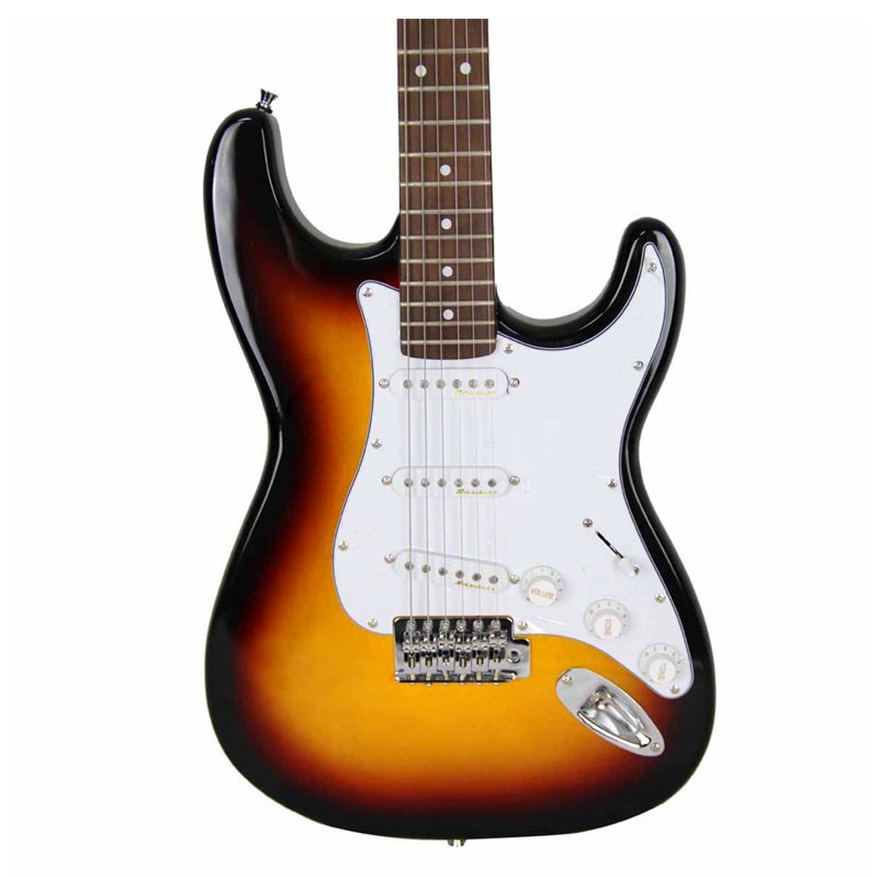 V-TONE EST 22 SB - electric guitar, sunburst - Afbeelding 2