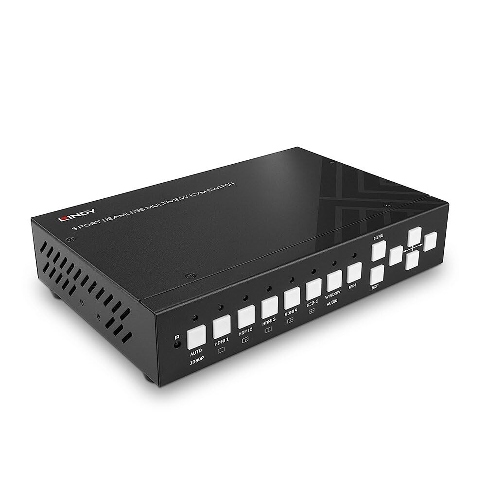 Lindy 5 Port Seamless Multiview KVM Switch - Afbeelding 8