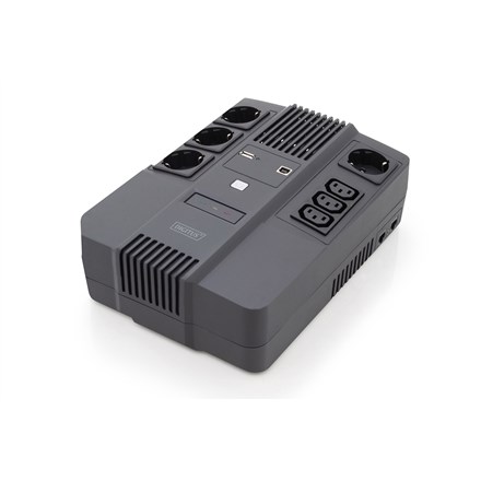 All-in-One USV, 800VA/480W,LED - Afbeelding 2