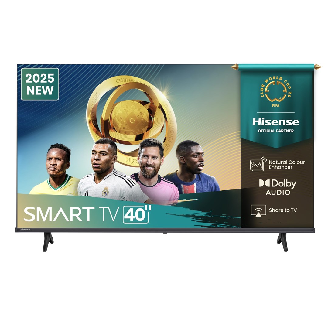 Hisense 40A4Q 101.6 cm (40") Full HD Smart TV Wi-Fi Black 200 cd/m² - Afbeelding 2