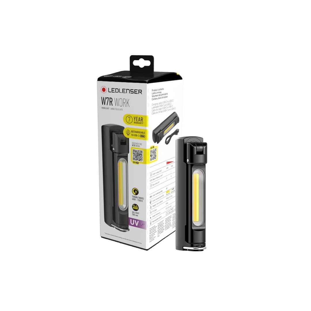 Ledlenser W7R Work Black LED - Afbeelding 12
