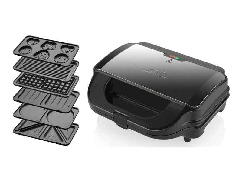 Eta Sorento Plus sandwich maker 900 W Black - Afbeelding 12