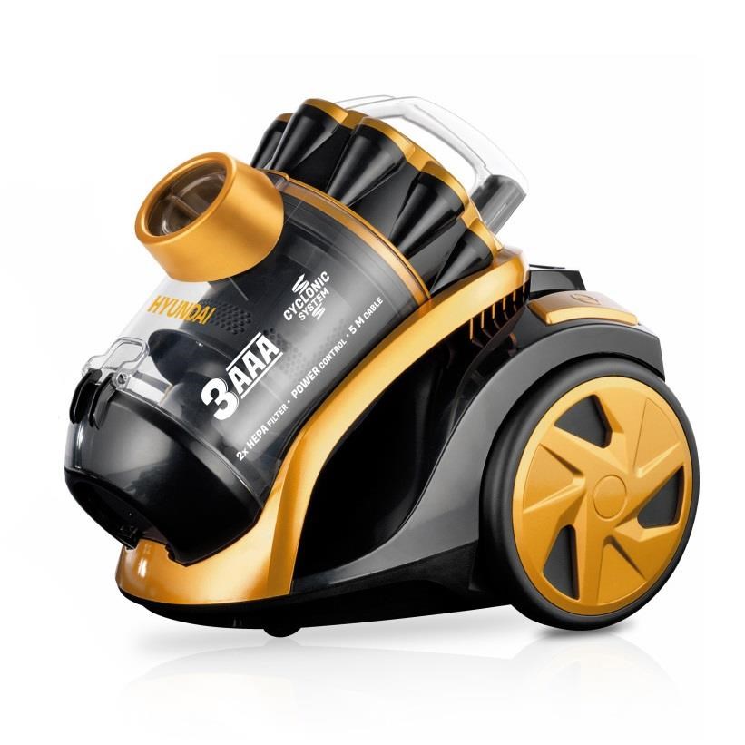Hyundai VC014 vacuum 1.3 L Cylinder vacuum Dry 800 W Bagless - Afbeelding 2