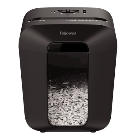 Fellowes Powershred LX50 paper shredder Particle-cut shredding Black - Afbeelding 2