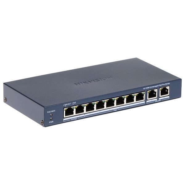 Switch Hikvision DS-3E0310HP-E(C) - Afbeelding 2