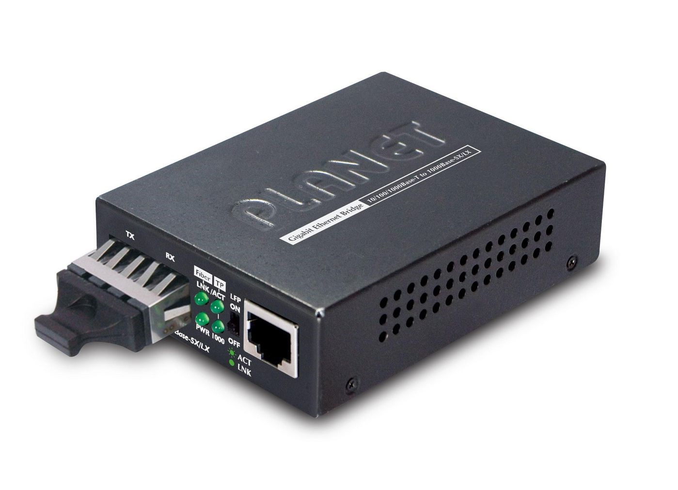 PLANET GT-802 network media converter 1000 Mbit/s 850 nm Black - Afbeelding 2