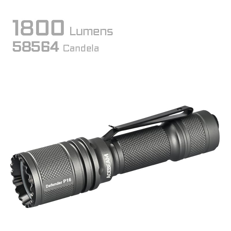 AceBeam P16 Gray torch - Afbeelding 2