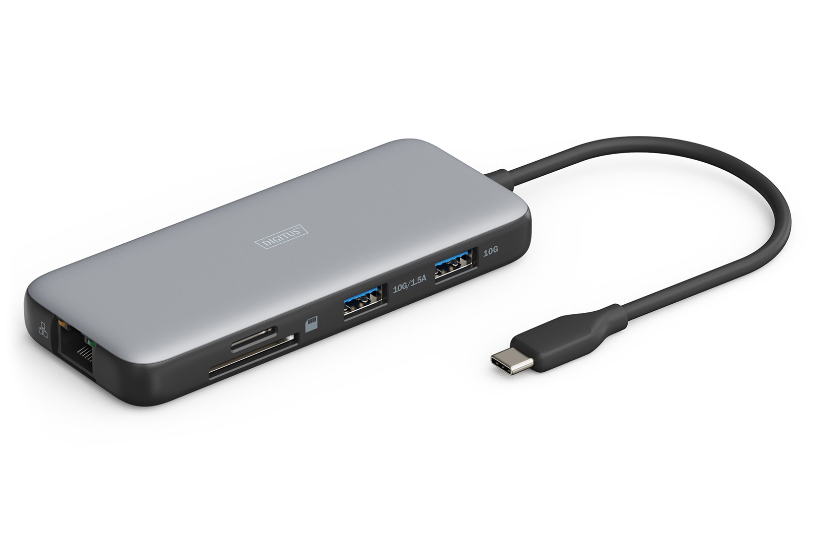 Digitus USB-C docking station, 8-port - Afbeelding 2