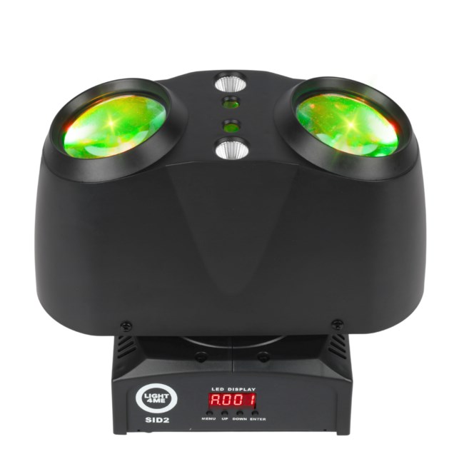 Light4Me SID2 - 4-in-1 LED multi-effect light + beam/laser/strobe effect - Afbeelding 9